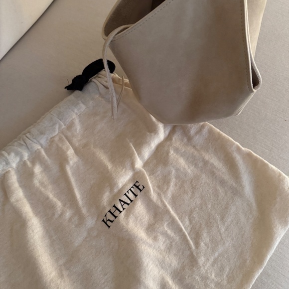 Khaite Mini Lotus in Coco Suede - Picture 10 of 11